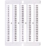 Oznacznik 1 do 50 (100 szt.) ES-NU0851001 003903077 ETI