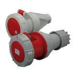 125A 400V 3P+PE Gniazdo przenośne IP67 ESH 12543 004482014 ETI