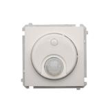 Simon Basic Łącznik z czujnikiem ruchu z przekaźnikiem 8(2) A 230V. Wymagana instalacja 3-przewodowa biały BMCR10P.01/11 KONTAKT