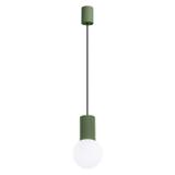 Lampa wisząca HALO 1 zielona oliwka