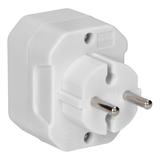 Rozgałęźnik 3x2P euro biały 20 sztuk OR-AE-13278/W/20 ORNO