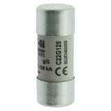 CYLINDRICAL FUSE 22 x 58 125A GG 400V AC Wkładka cylindryczna 22 x 58mm 125A GG 400V AC C22G125 EATO