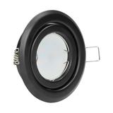 SUTRI RM ramka dekoracyjna oprawy punktowej MR16/GU10 max 50W okrągła regulowana czarna AD-OD-6176/B