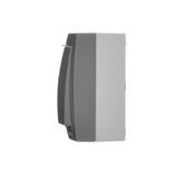 Simon Aquaclick Przycisk dzwonek 10AX 250V zaciski śrubowe, szary