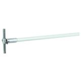 DEHNiso, Wspornik dystansujący do drutu 7-10 mm, ZG-St/tZn / GFK / NIRO