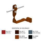 Uchwyt dach.skręc.prof. WZÓR 30 Z-śruba,H=10cm/LA/