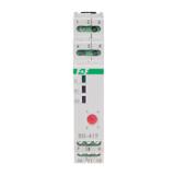 Przekaźnik bistabilny 4 funkcyjny DIN dwa obwody sterowania z przekaźnikiem inrush 160A/20ms BIS-419-LED F&F