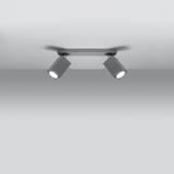 Sollux Plafon MERIDA 2 szary SL.0456