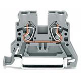 złączka 2-przewodowa 2,5 mm2 szara