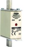 Wkładka bezp. nożowa NH00 wsk.podw. uchwyt nieiz. gG 25A 690VAC LNH00025M6 HAGER