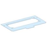 Rozdzielnice Prisma płyta metalowa z wycięciami do przedziału 0 8875 08875 Schneider