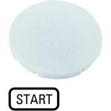 M22-XD-W-GB1 Soczewka przycisku 22mm płaska biała z opisem /STOP/ 218197 EATON