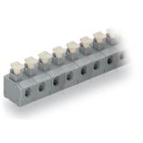 listwa zaciskowa do pł. drukowanych 6-bieg. szara raster 7,5/7,62 mm /25szt./ WAGO