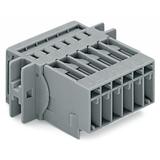 X-COM wtyk 6-biegunowy szary raster 5 mm /50szt./ WAGO