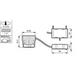 Oprawa sufitowa Downlight typu Spot LED Coreline RS150Z 7,2W 660lm IP20/54 2700K barwa ciepła ściemn 9,11402E+11 PHILIPS