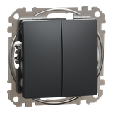 Sedna Design & Elements, łącznik świecznikowy, czarny antracyt