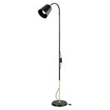 GRACE 1P, lampa podłogowa, E27, max. 18W, 160 cm, czarna