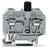 złączka bezpiecznikowa 6 mm2 szara