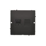 Simon BASIC WMUK-0510F2-Y011 Gniazdo komputerowe RJ45 pojedyncze, kategoria 5e (moduł). Montaż gniaz BMF51.02/49 KONTAKT