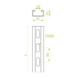 CMM41H21/3 Ceownik montażowy 2,5 mm