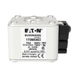 FUSE 700A 690V 2BKN/50 AR UC Wkładka szybka 700A AC 690V rozmiar 2 aR IEC UL 170M5463 EATON