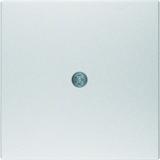 BERKER B.Kwadrat/B.7 Płytka czołowa do przyłączy kablowych aluminium 10191404 HAGER