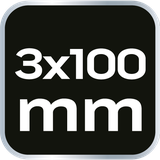 Wkrętak płaski 0.6*3*100, 1000V
