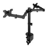 Biurkowy uchwyt do dwóch monitorów 13"-27”