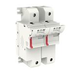 2 Pole 22x58 MFH Podstawa wkładki cylindrycznej 22x58 2P 125A 690VAC CH222DU EATON