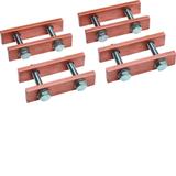 univers N HC łącznik do szyn zbiorczych UST4 4-biegunowy UST4VS3 HAGER