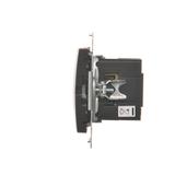 Simon 54 Odbiornik Bluetooth z ładowarką USB brąz mat