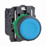 Harmony XB5 Przycisk płaski niebieski, plastikowy