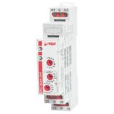 Przekaźnik czasowy 1P 1sek‑10dni 12‑240V AC/DC 50/60 Hz wielofunkcyjny RPC‑1MC‑UNI 863216 RELPOL
