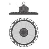 Oprawa HIGH BAY P 190W 840 70DEG IP65