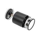 CHLOE AR111 GU10 IP65 okrągła czarna nieruchoma