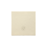 Simon 55 Klawisz pojedynczy z oczkiem z piktogramem /dzwonek/ do: SP1M Szampański mat