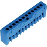 Listwa zaciskowa (1,5-10/16)mm2, 12 otworów, niebieska ESC-QBLOK1201 003903206 ETI