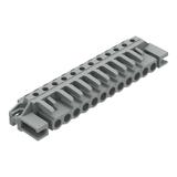 MCS-MIDI Classic gniazdo kątowe 12-bieg. szare raster 5 mm /25szt./ WAGO