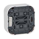 Łącznik świecznikowy natynkowy ToDo IP20, biały, 10 szt.