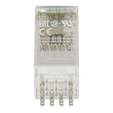 PRZEKAŹNIK CR-M120AC3LG, A1-A2=120V AC, 4 STYKI C/O ZŁOCONE, LED