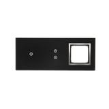 Simon 54 Touch Panel dotykowy S54 Touch 3 moduły 1 pole dotykowe + 2 pola dotykowe pionowe + 1 otwór na osprzęt S54 księżycowa lawa DSTR3130/74 KONTAKT
