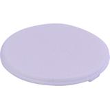 EAF-W - Płytka przycisku niepodświetlanego płaska - Biała