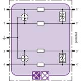Moduł do ogranicznika przepięć BLITZDUCTOR XT