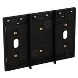 LIVING NOW 'MY HOME' - RAMKA STYKOWA - 3 MODUŁY - CZERŃ, Bticino