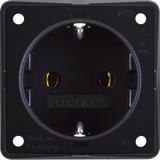 BERKER Integro Flow Gniazdo SCHUKO brąz 947782501 HAGER