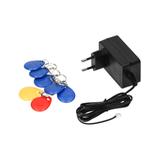 Wideodomofon Dwurodzinny WIFI Domofon breloki 2 monitory 7 cali aplikacja TUYA ORNO