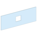 Rozdzielnice PrismaSet, płyta czołowa do mocowanego poziomo wysuwnego NSX630