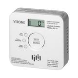 Bateryjny czujnik tlenku węgla (czadu), 2xAA, żywotność sensora 10 lat