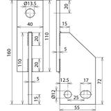 Element montażowy BF DIN