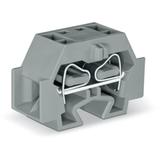 Złączka 4‑przewodowa końcowa 4mm2 szerokość 12mm szara 262‑351 /50szt./ WAGO